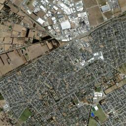 Rolleston High Resolution Satellite Map