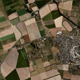 Methven High Resolution Satellite Map