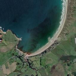 Waitangi High Resolution Satellite Map