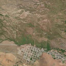 Gobernador Costa High Resolution Satellite Map