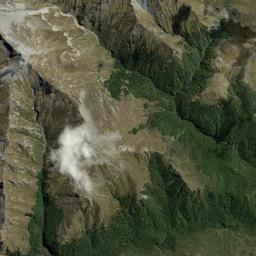 Aerial view of Twelve Mile Creek Gold Fossicking Area