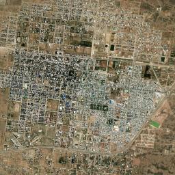 Las Heras High Resolution Satellite Map