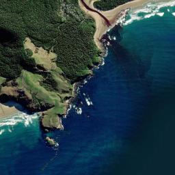 Papatowai High Resolution Satellite Map