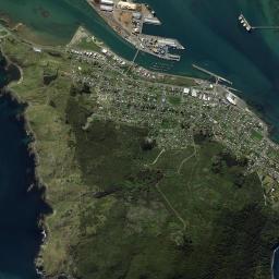 Bluff High Resolution Satellite Map