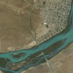 Comandante Luis Piedra Buena High Resolution Satellite Map