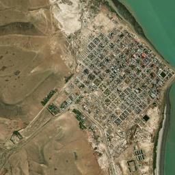 Puerto Santa Cruz High Resolution Satellite Map