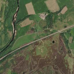 A9, Cairngorms National Park, Newtonmore, Highland PH20, UK Satellite Map