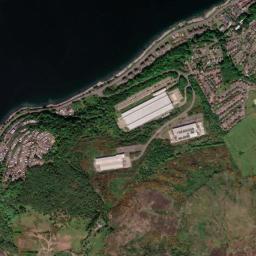 1 Knockdhu Place, Gourock, Inverclyde PA19, UK Satellite Map