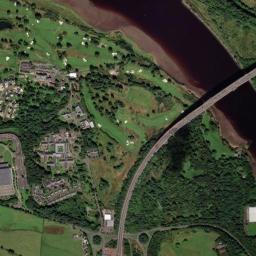 Erskine Bridge, UK Satellite Map