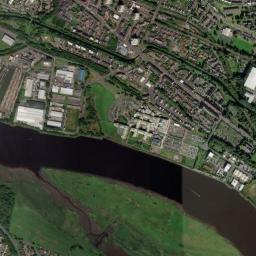 631 Dumbarton Road, Clydebank, West Dunbartonshire G81, UK Satellite Map