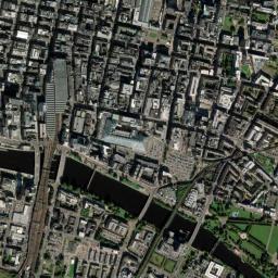 A8, Glasgow, Glasgow City G1, UK Satellite Map