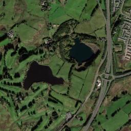A726, Glasgow, East Renfrewshire G77, UK Satellite Map