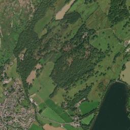 Yewdale Road, Lake District National Park, Coniston, Cumbria  Satellite Map