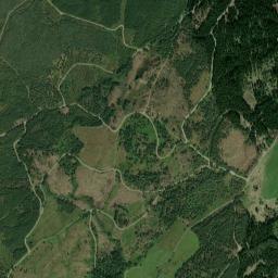 Hawkshead, at Moor Top (S-bound, Unmarked), Lake District Nat Satellite Map