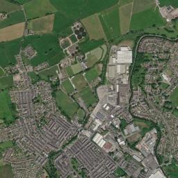 Skipton Road, Barnoldswick, Lancashire Satellite Map