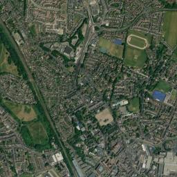 Wakefield, UK Satellite Map
