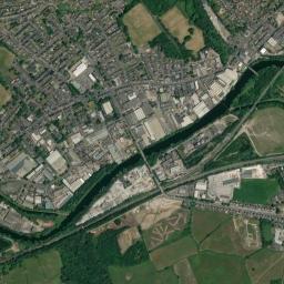 556 Huddersfield Road, Ravensthorpe, Dewsbury, West Yorkshire Satellite Map