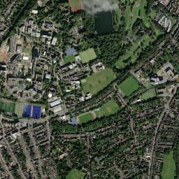 Ring Road South, University of Birmingham Satellite Map