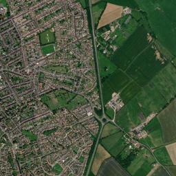 22-28 Southfields, Rushden, Northamptonshire Satellite Map