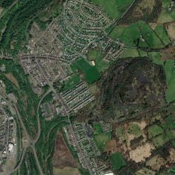 Bargoed, Station (SE-bound), Bargoed Satellite Map