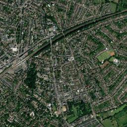 B3370, Surbiton, Greater London KT6, UK Satellite Map