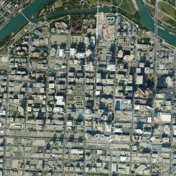 101-133 9 Avenue Southwest, Calgary, AB Satellite Map