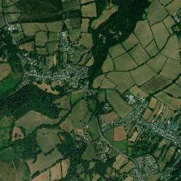 South Zeal, Ford Cross (NW-bound), Dartmoor National Park, Ok Satellite Map