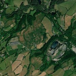 B3193 Dartmoor National Park Newton Abbot Satellite Map
