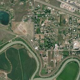 3339-3399 Central Ave W, Great Falls, Mt Satellite Map