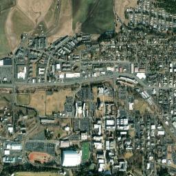 Line Street, University of Idaho, Moscow, ID Satellite Map