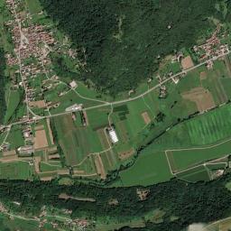 Mappa catastale e vista satellitare Cison di Valmarino (C735)