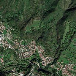 Mappa catastale e vista satellitare Caltrano (B433)