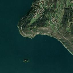 Mappa catastale e vista satellitare Monte Isola (F532)