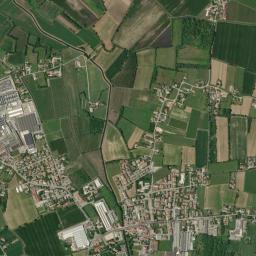 Mappa catastale e vista satellitare Roncade (H523)