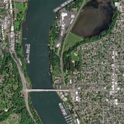 Southeast Oaks Park Way, Portland, OR Satellite Map