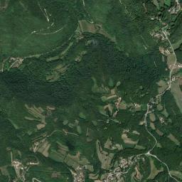 Mappa catastale e vista satellitare Zovencedo (M194)