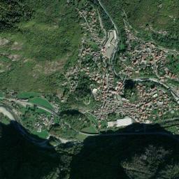 Mappa catastale e vista satellitare Pont-Canavese (G826)