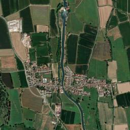 Mappa catastale e vista satellitare Cervignano d'Adda (C555)