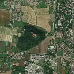 Mappa catastale e vista satellitare Abano Terme (A001)