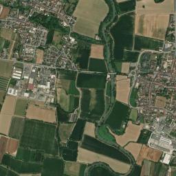 Mappa catastale e vista satellitare Milzano (F216)