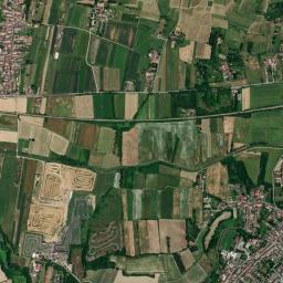 Mappa catastale e vista satellitare Miradolo Terme (F238)