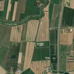 Mappa catastale e vista satellitare Merlara (F148)