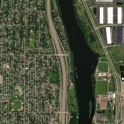 820-898 55th Ave N Brooklyn Center Satellite Map