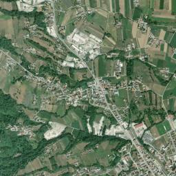 Mappa catastale e vista satellitare Bagnolo Piemonte (A571)