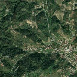 Mappa catastale e vista satellitare Pocapaglia (G742)