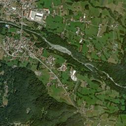 Mappa catastale e vista satellitare Paesana (G228)