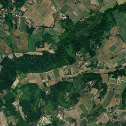 Mappa catastale e vista satellitare Carpeneto (B818)