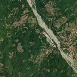 Mappa catastale e vista satellitare Rocchetta Ligure (H465)