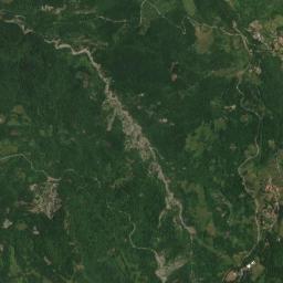 Mappa catastale e vista satellitare Roccaforte Ligure (H406)