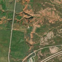 Old U.S. 14, Beulah, WY 82712, USA Satellite Map